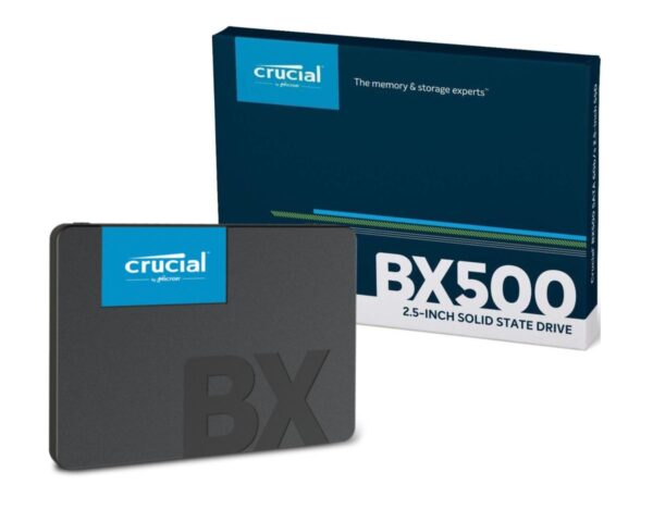 Crucial BX500 500GB 2.5-inch SATA 3D NAND Internal SSD Upto 550 MB/s
